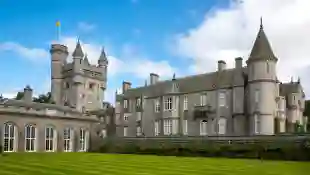 Balmoral Castle in Scotland where Queen Elizabeth II spends her summer holidays