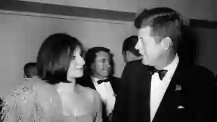 Barbra Streisand and John F. Kennedy