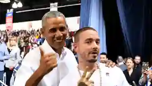 Barack Obama y J Balvin