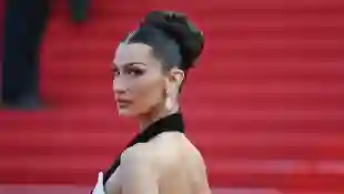 Yummy! See Bella Hadid Enjoy A Special Cake In Sexy New Photos
