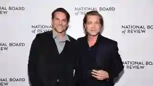 Brad Pitt thanks Bradley Cooper for helping him get sober in emotional acceptance speech