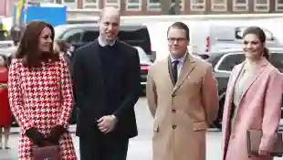 Princess Kate, Prince William, Princess Victoria and Prince Daniel