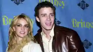 Sängerin Britney Spears (USA) mit ihrem Freund Justin Timberlake (USA/NSync) in New York PUBLICATIONxINxGERxSUIxAUTxHUN