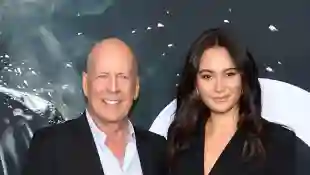 Bruce Willis and Emma Heming attend the 'Glass' New York Premiere, January 15, 2019.