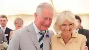 Duchess Camilla and Prince Charles pose together on Camilla's 72nd birthday