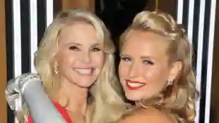 Christie Brinkley and Sailor Lee Brinkley-Cook attend the Dancing With The Stars Season 28 show at CBS Television City on September 16, 2019