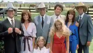 The cast of "Dallas"