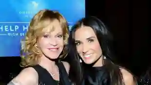 Demi Moore shared a great picture with her former Now and Then co-star Melanie Griffith on Instagram.