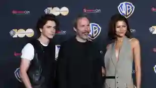 Timothée Chalamet, Denis Villeneuve and Zendaya