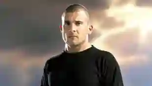 Dominic Purcell in a promotional image for the series 'Prison Break'