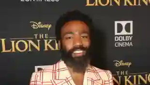 Donald Glover at the world premiere of The Lion King