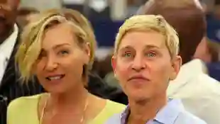 Portia de Rossi y Ellen DeGeneres