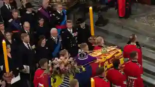 European royals at the Queen's funeral