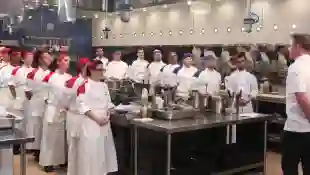 Gordon Ramsay in 'Hell's Kitchen'.