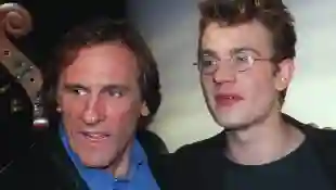 Gérard Depardieu y Guillaume Depardieu en 1997