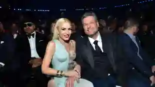 Gwen Stefani y Blake Shelton en los premios Grammy