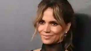 Halle Berry on the red carpet at the world premiere of John Wick: Chapter 3.