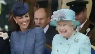 Duchess Catherine and Queen Elizabeth II