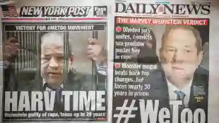 New York tabloids cover Weinstein conviction The front pages of the NY Daily News and NY Post on Tuesday, February 25, 2