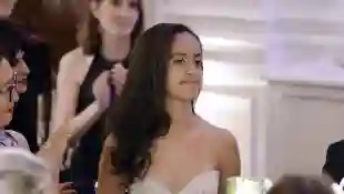 State Dinner In Honor Of Canadian PM Trudeau - Washington Malia Obama attends a state dinner at the White House March 10