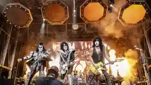 Kiss live in Tonsberg, Norway Tonsberg, Norway. 15th, July 2023. The American rock band Kiss performs a live concert at