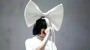 Sia Sia, the Australian pop singer and songwriter, performs a live concert at the Danish music festival SmukFest 2016. D