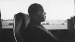 Louis  Armstrong  on  bus  to  a  concert  in  EnglandJohn  Loengard/The  LIFE  Picture  Collectio