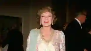 **FILE PHOTO** Glynis Johns Has Passed Away. Glynis Johns at the BBC TV Awards Gala on November 19, 1986 at the Ambassad