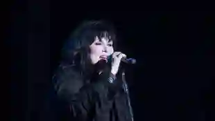 Napa, CA/USA: 5/31/14: Ann Wilson sings with the group Heart at BottleRock Festival. The band has sold over 35 million r