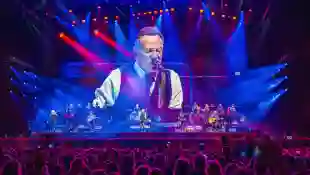 Entertainment Bilder des Tages STOCKHOLM, SVERIGE 20240715 Bruce Springsteen & the E street band spelar pa Strawberry ar