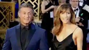 Sylvester Stallone and Jennifer Flavin at the 88th Annual Academy Awards held at the Hollywood & Highland Center in Holl