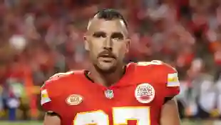 KANSAS CITY, MO - OCTOBER 12: Kansas City Chiefs tight end Travis Kelce (87) during an AFC West matchup between the Denv