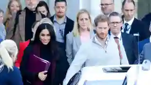 The Duke and Duchess of Sussex arrive in Australia