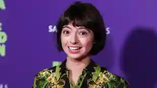 Mona Lisa And The Blood Moon Premiere - LA American actress Kate Micucci arrives at the Los Angeles Special Screening Of