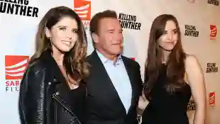 Katherine Schwarzenegger, Arnold Schwarzenegger and Christina Schwarzenegger
