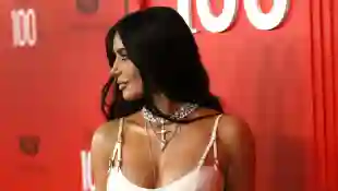 Kim Kardashian goes without a bra - nipple flash included