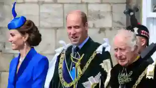 King Charles III, Prince William and Princess Kate
