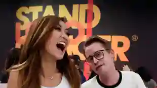 Brenda Song and Macaulay Culkin.