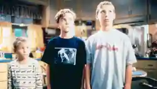 'MALCOLM IN THE MIDDLE', Erik Per Sullivan, Frankie Muniz, Justin Berfield, Season 1.