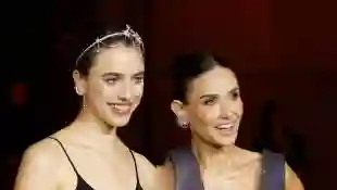 Margaret Qualley and Demi Moore at the Academy Museum of Motion Pictures Gala in Los Angeles