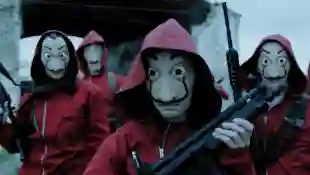 Escena de la serie 'La casa de papel'