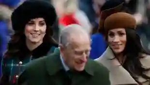 Meghan Markle y Kate Middleton asisten al servicio religioso de Navidad de 2017