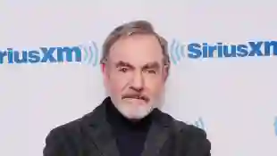 Neil Diamond attends SiriusXM's "Town Hall" With Neil Diamond Hosted By Cousin Brucie On SiriusXM's Neil Diamond Radio at SiriusXM Studios on October 21, 2014 in New York City