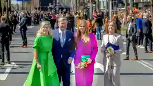 La Familia Real holandesa en el Día del Rey