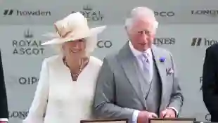 Prince Charles Assists Wife Duchess Camilla At 2021 Royal Ascot