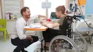 Prince Harry visit the Children's Hospital in Sheffield