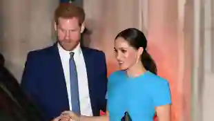 Prince Harry and Duchess Meghan in London on Thursday.