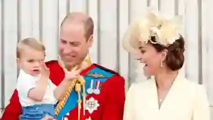 Prince Louis Prince William Duchess Catherine 2019 Trooping The Colour Balcony