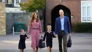 Príncipe William, Duquesa Kate, Príncipe George y Princesa Charlotte