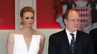 Princess Charlene of Monaco and Prince Albert of Monaco.